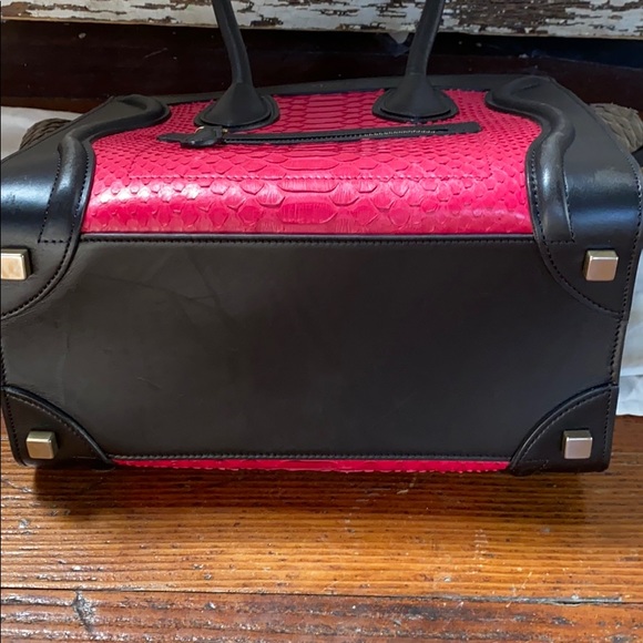 Celine Micro Luggage Python Embossed - Picture 3 of 8